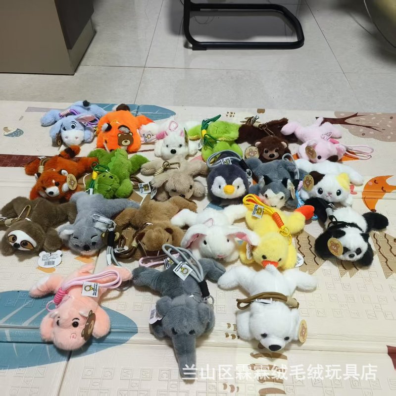 可爱躺平毛绒玩具掌中宝玩偶水豚熊猫公仔安抚陪伴娃娃儿童小礼物|undefined