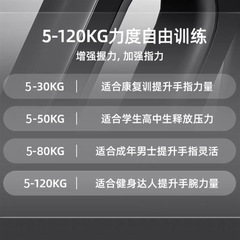 Handgrip Trainer for Hand Strength Training, Counting and Adjustable Electronic Grip Strengthener for Men and Students, Arm Strength Trainer