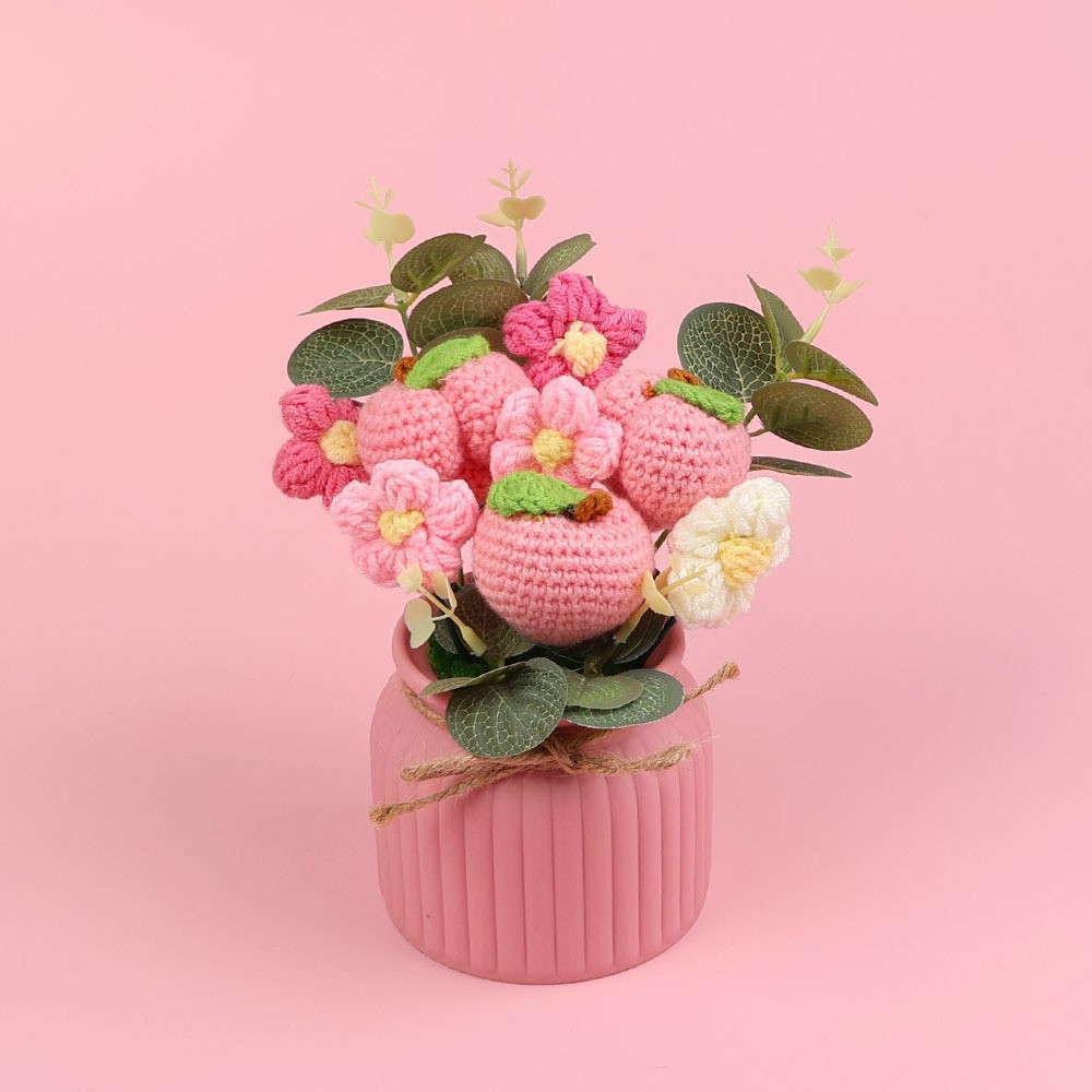 Colección de flores - Peach Desktop Decoration