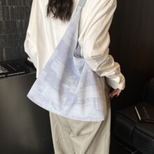 2026新款简约休闲大容量单肩腋下包女时尚百搭通勤托特子母包韩系