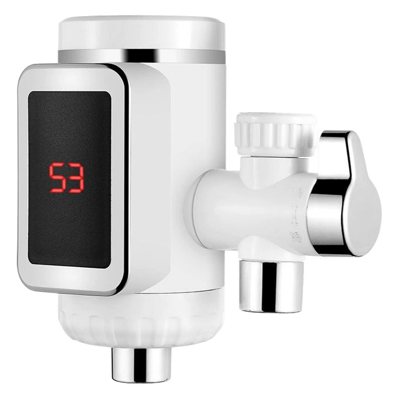Цифровой дисплей Электрический кран для горячей воды оптом мгновенное подключение крана для горячей воды электрический кран для горячей воды бесплатная установка