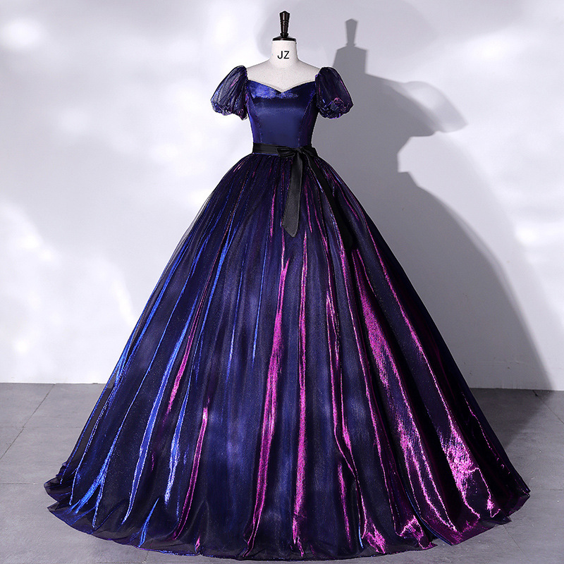 Dress 2026 New Gradient Retro Wedding Evening Party Annual Meeting Runway Show Vocal Arts Exam Tutu Skirt Wedding Dress Evening Gown Dress 2026 New Gradient Retro Wedding Evening Party Annual Meeting Runway Show Vocal Arts Exam Tutu Skirt Wedding Dress Evening Gown