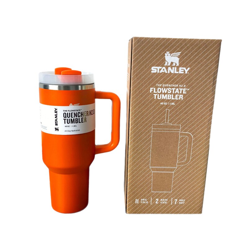 亚马逊史丹利40oz汽车杯手提杯吸管Stanley保温杯1车载车载保温杯|undefined