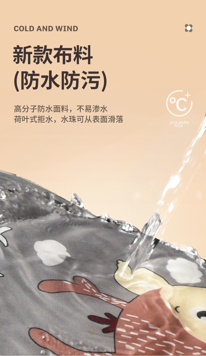2025 Electric Motorcycle Handlebar Covers, Winter Warm Electric Scooter Gloves, Waterproof and Windproof Gloves, Fleece-Lined and Thickened for Protection