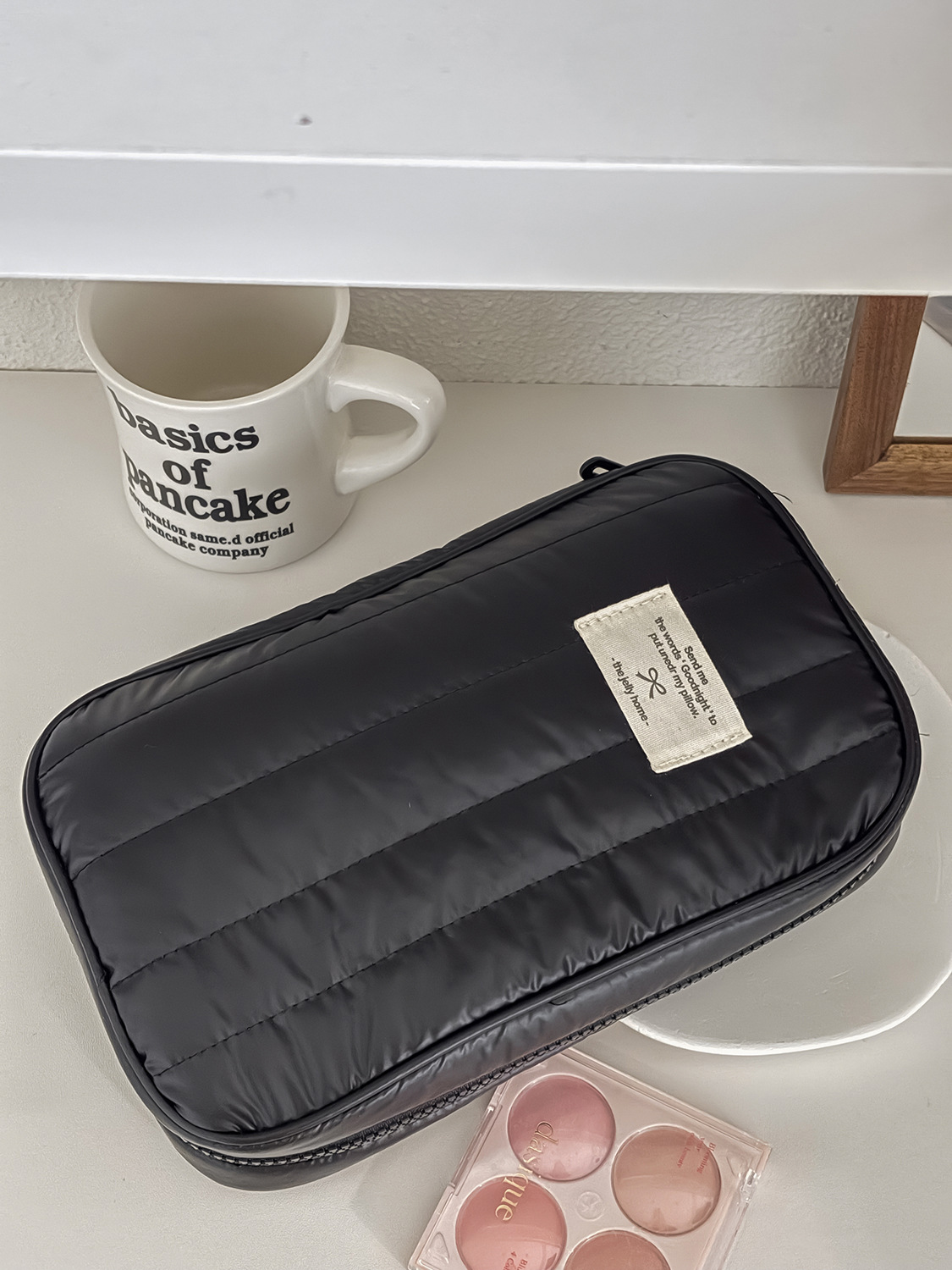 게으른남자 [세로수납가방] (블랙)