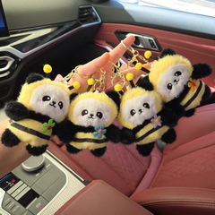 かわいいミツバチの変装ぬいぐるみのぬいぐるみストラップ