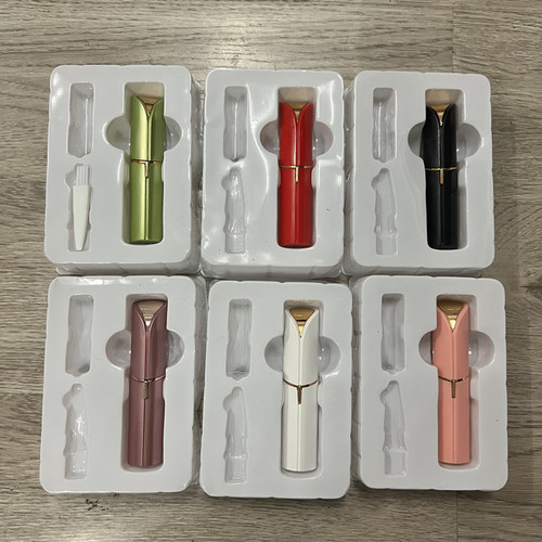 Lipstick shaver electric eyebrow trimmer mini shaver eyebrow trimmer pen epilator lipstick eyebrow trimmer for women