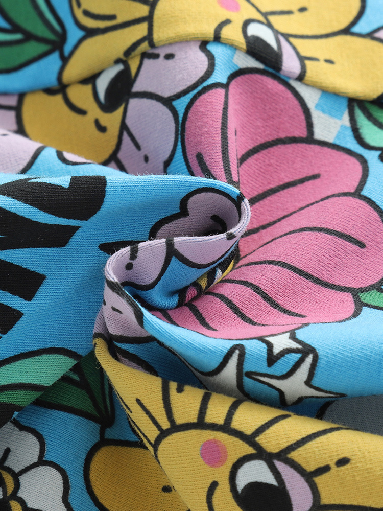 Malwee transfronterizo niños y niñas moda extranjera de moda set de verano nuevo cuello redondo de manga corta ropa de niños pequeños y medianos europeos