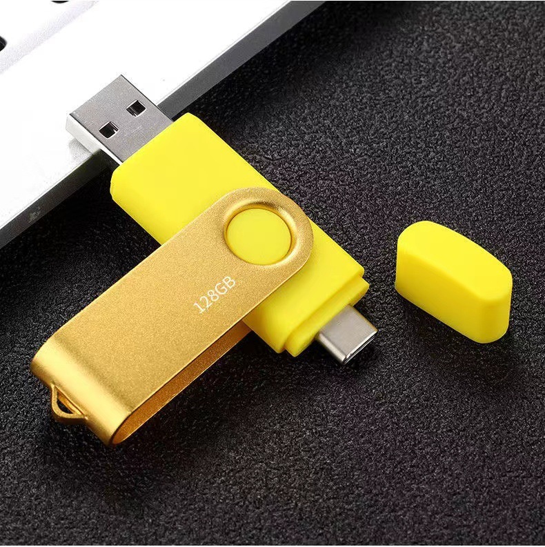 卸売回転 USB フラッシュドライブ type-c3.0 高速 otg インターフェイス携帯電話 USB フラッシュドライブ 32 ギガバイトコンピュータデュアルユース USB フラッシュドライブ 64 グラム USB フラッシュドライブ|undefined