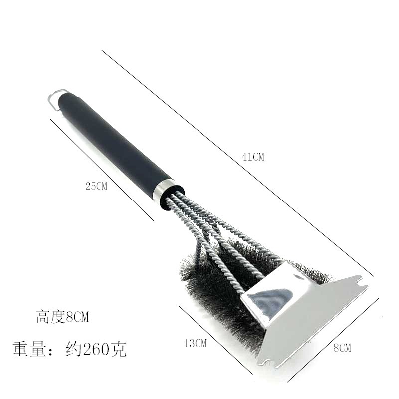 Cepillo de limpieza para barbacoa, cepillo de alambre para parrilla, red para parrilla, cepillo de alambre para parrilla, cepillo de limpieza, herramientas para barbacoa