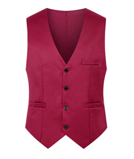 Foreign Trade Special Offer Men's Fashion New Vest Slim-fit Casual Vest Suit V-neck Vest Jacket Men's Jacket