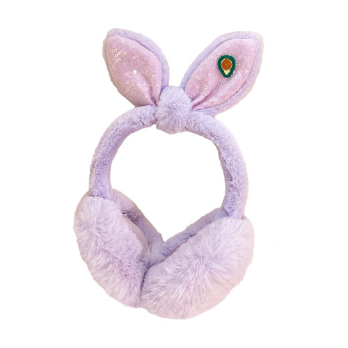 Children's earmuffs cute bunny ears boys and girls children students winter warm earmuffs earmuffs earmuffs ear warmer