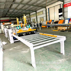 PET高光膜平贴机 木工大板pur平贴机 自动修边贴面机图片