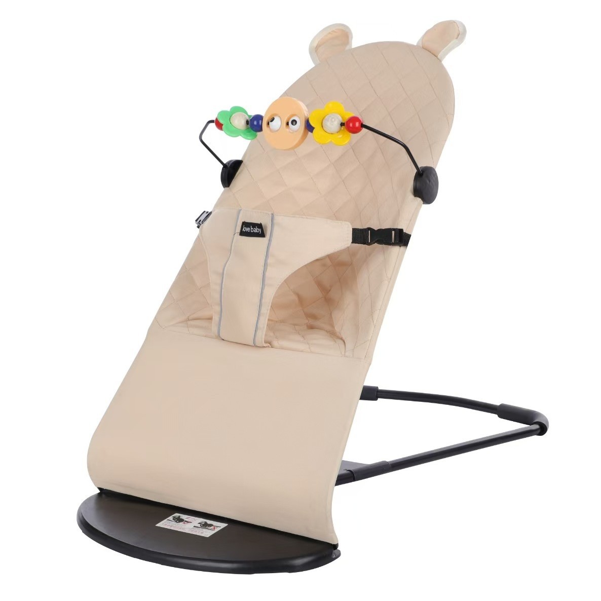 Baby Soothing Artifact, Automatic Soothing Baby Balance Cradle, Recliner, Foldable Adjustable Rocking Chair, Cradle Bed