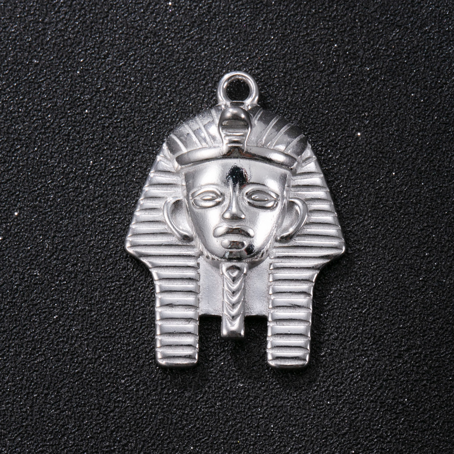 Colgante único Fuente transfronteriza Collar de acero inoxidable Faraón egipcio Colgante de acero de titanio Personalidad Hip Hop Diy Accesorios de joyería