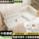 Solid Wood Baby Splicing Bed with Wide Guardrails for Boys and Girls Single Bedside Bed Children's Splicing Large Bed