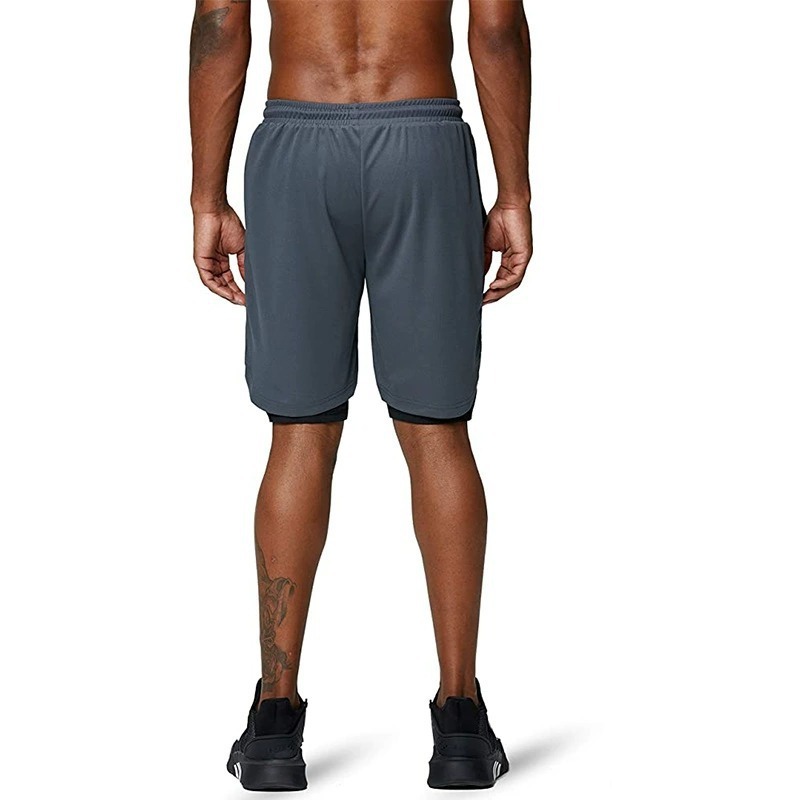 Men's Summer Fitness Shorts - Quick-Dry Anti-Reveal 5-Inch Workout Shorts With Modern Street Style_viptrois.com