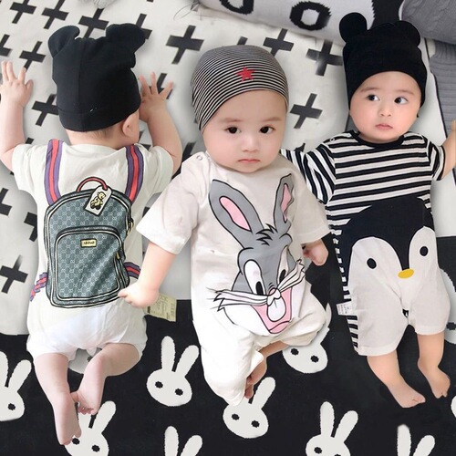 2025 Brand Summer Clothing Baby Body Rompers Clothing Babies