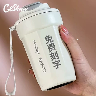 316不锈钢咖啡杯礼品纪念品定制LOGO咖啡高颜值保温杯水杯八角杯