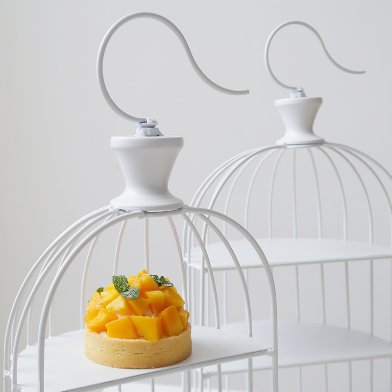 Transfronterizos Amazon temu postre estante de exhibición bandeja de pastel estante de pastel diseño de cumpleaños