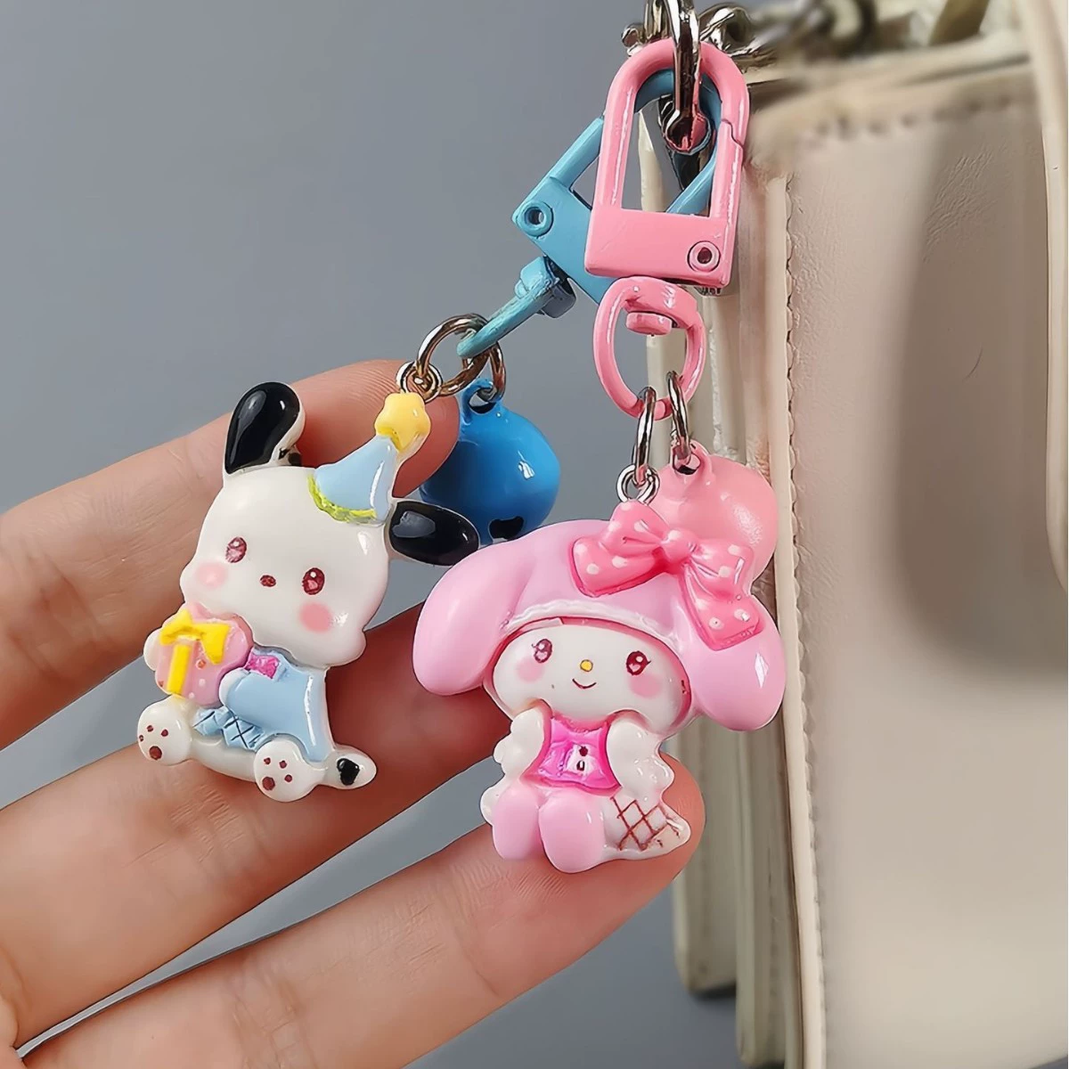 Sanrio, креативная миловидная сумка в мультяшном стиле, рюкзак/пакет, украшения, брелок, новая коллекция