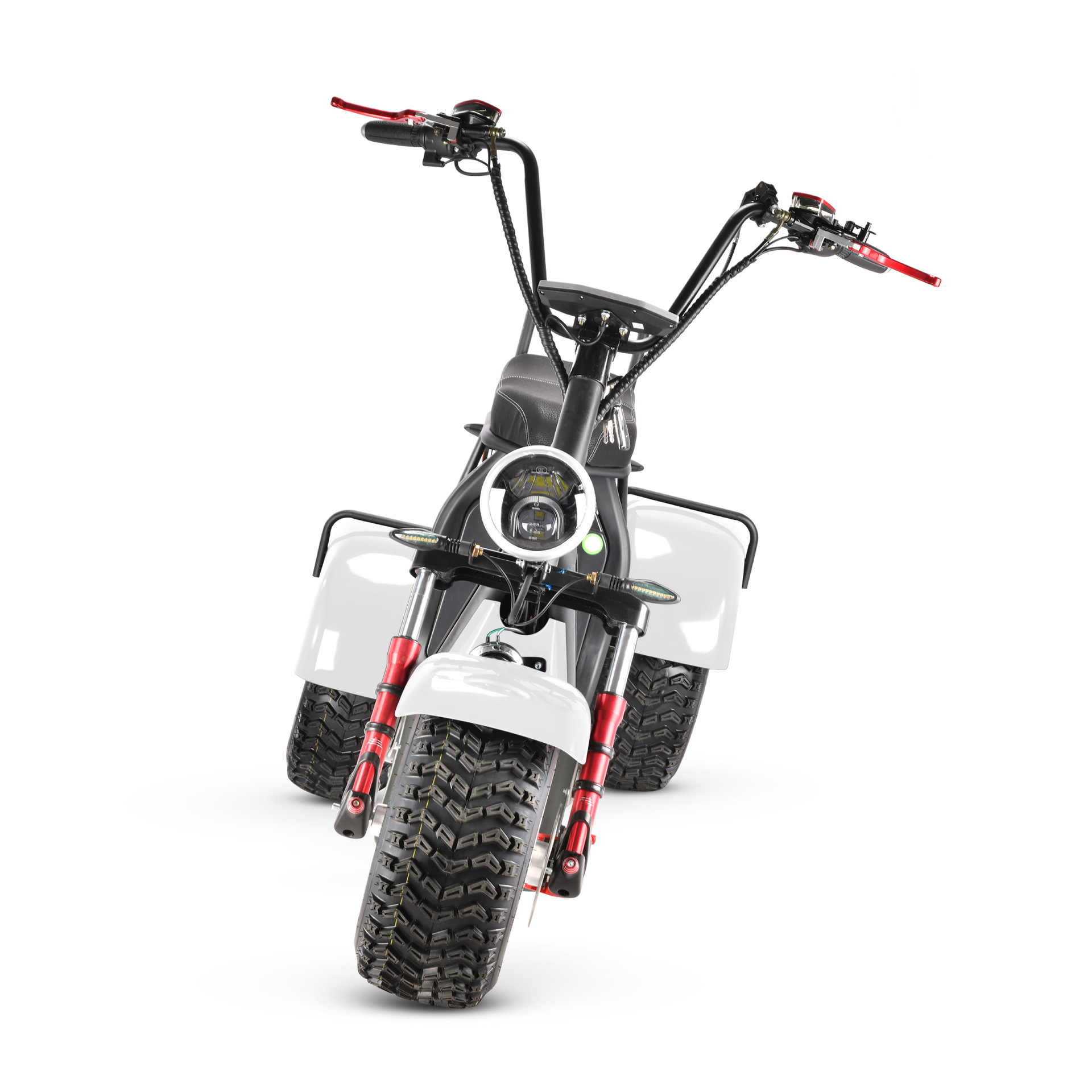Eec Adult Mobility Scooter Dual-Drive Left and Right Swing Large Seat Cushion Single Bar Three-Wheel Motorcycle Harley Electric Vehicle