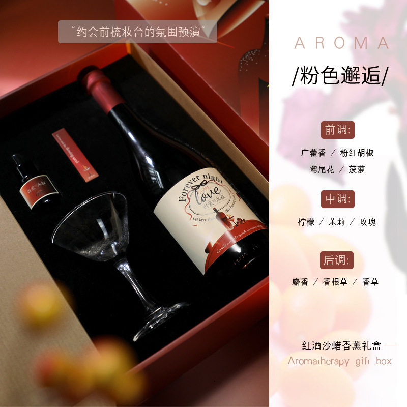 情侣香薰蜡烛礼盒高级感沙蜡创意礼物情人节套装结婚送女生伴手礼|undefined