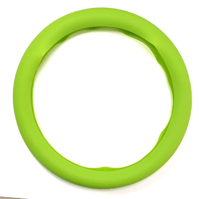 Steering wheel cover – Steering Wheel Cover - silicone-green-steering-wheel-1-38cm