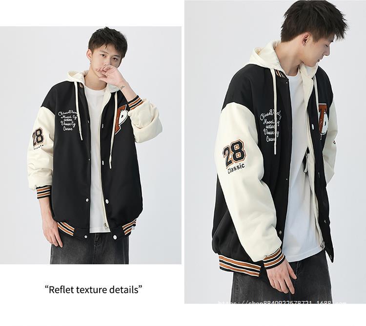 Herr baseballjacka för vår och höst casual trendig jacka_voghion.com