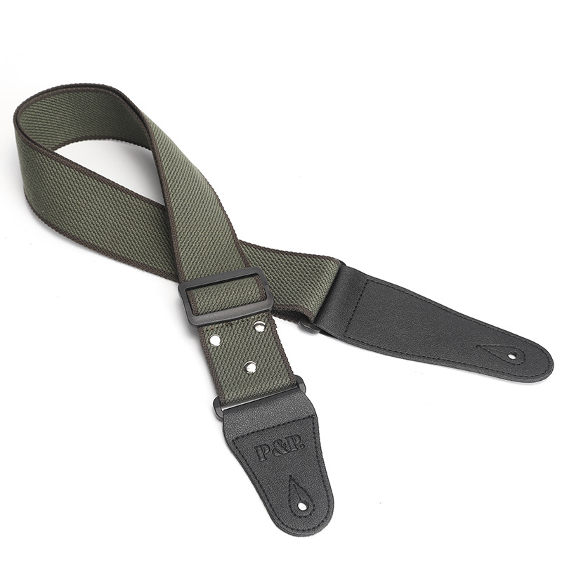 PP correa de la guitarra de algodón accesorios para instrumentos musicales accesorios de guitarra
