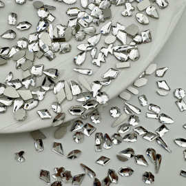 甲钻配饰丽天美甲饰品钻迷你平底异形美甲钻冰糖指小钻饰蝴蝶结