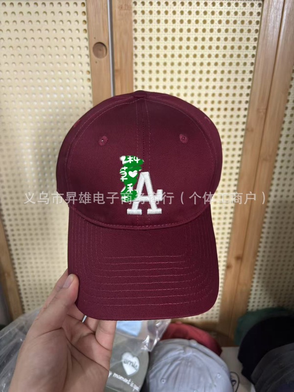 韓国野球帽 NY ソフトトップ スモールラベル LA トレンドブランド ヤンキース ダックハット CP66 男女兼用 多用途 大きなつば|undefined