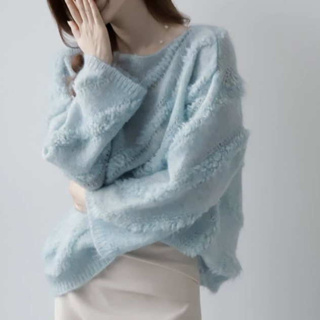 Autumn knitted sweater