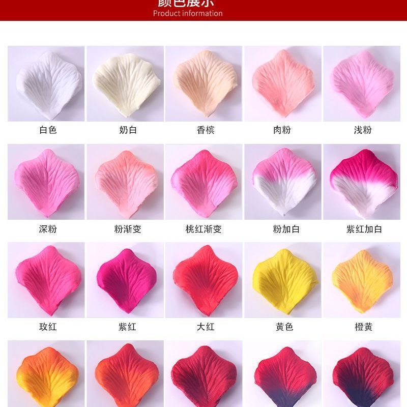 Non-woven fabric 1 catties packed with 5500 pieces wedding supplies…