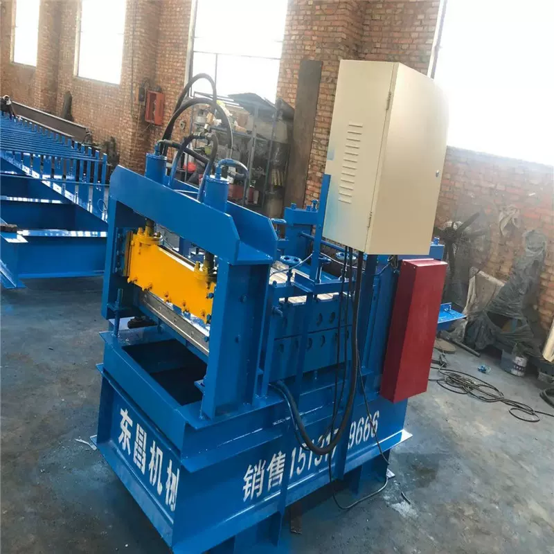 全自动开平压花一体机 3mm厚开平压花自动切断一体机