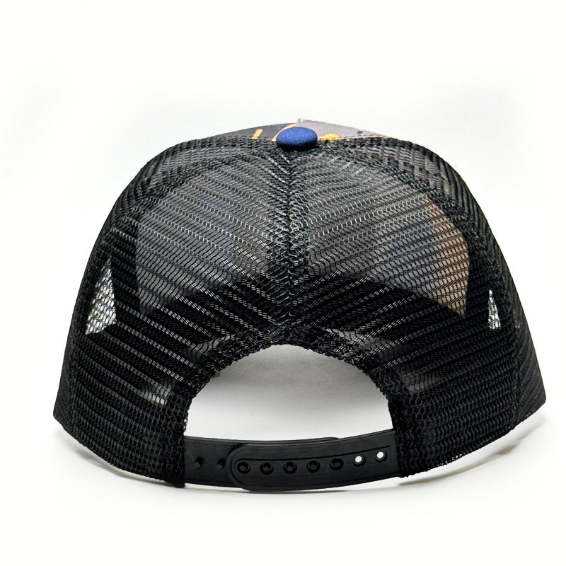 Graffiti Printed Baseball Cap Animal Fan Embroidered Flower Hat Mesh Cap Outdoor Casual Sunnet Hat Male_voghion.com