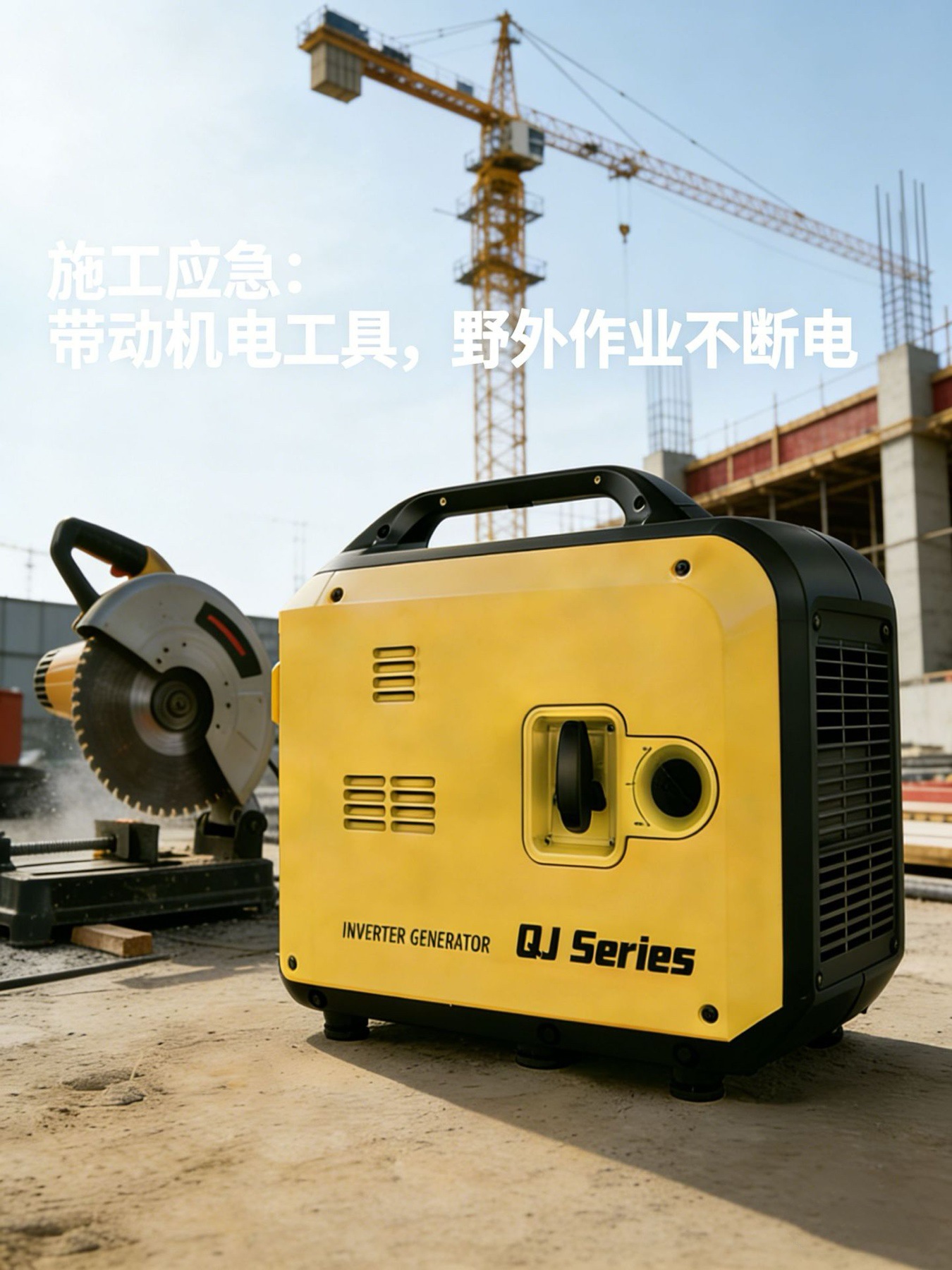 New Energy Vehicle 3.5Kw Factory Direct 220V Portable Generator for New Energy Vehicles/Camping/Household Use/Construction