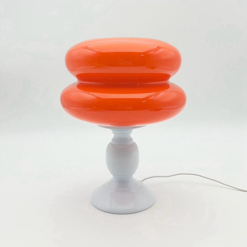 아이보리 + 오렌지 햄버거