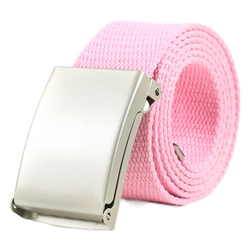Los hombres y las mujeres universales adultos cinta lienzo clásico lienzo casual todo partido simple cinturón tejido al por mayor
