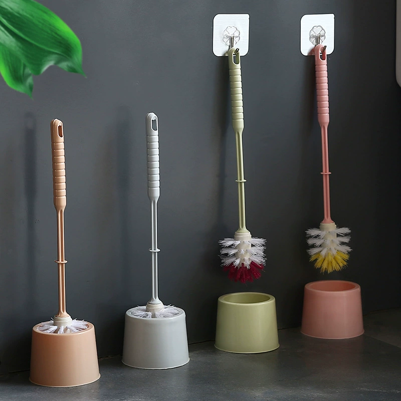 Long double-sided toilet, hygienic brush for home use