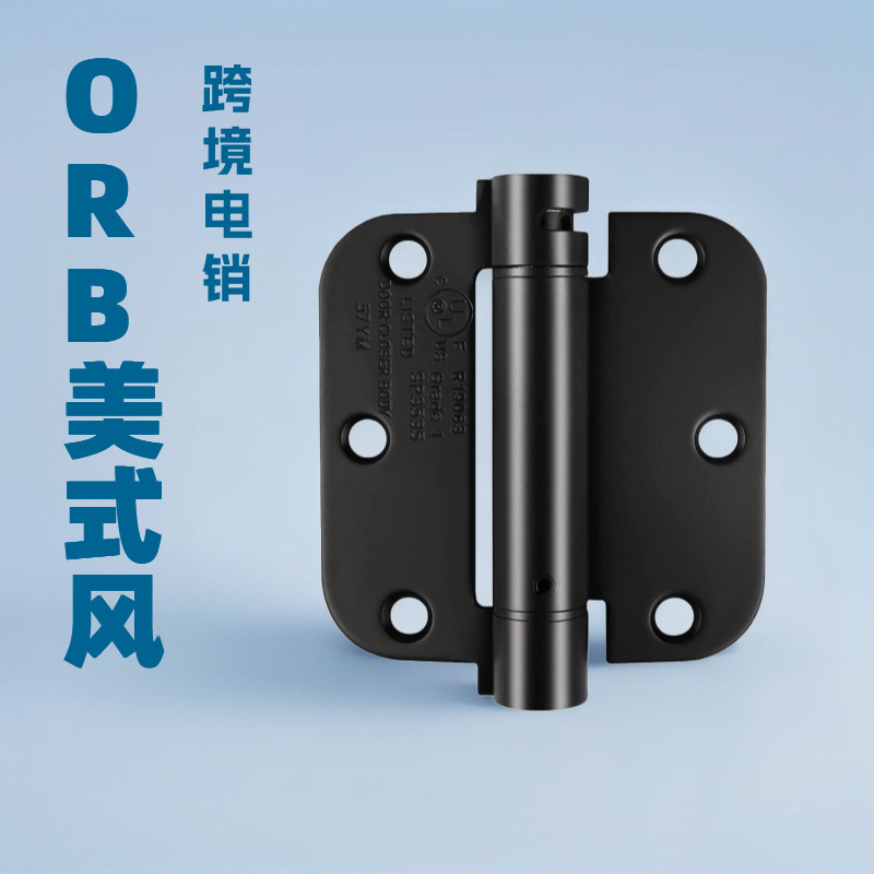 外国貿易ソース工場クロスボーダー 2 パックアメリカン自動閉鎖スプリングヒンジアメリカン 4inch スプリングヒンジ自動閉鎖ドアヒンジ|undefined