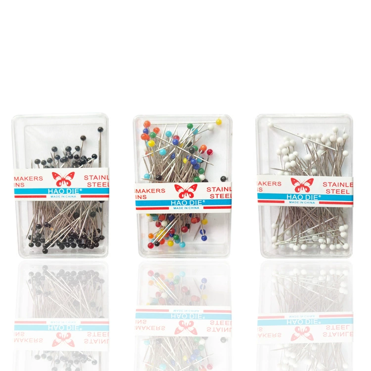 Стеклянная бусина игла позиционирование иглы вышивка крестиком одежды черно-белый цвет стекла позиционирование иглы оптом