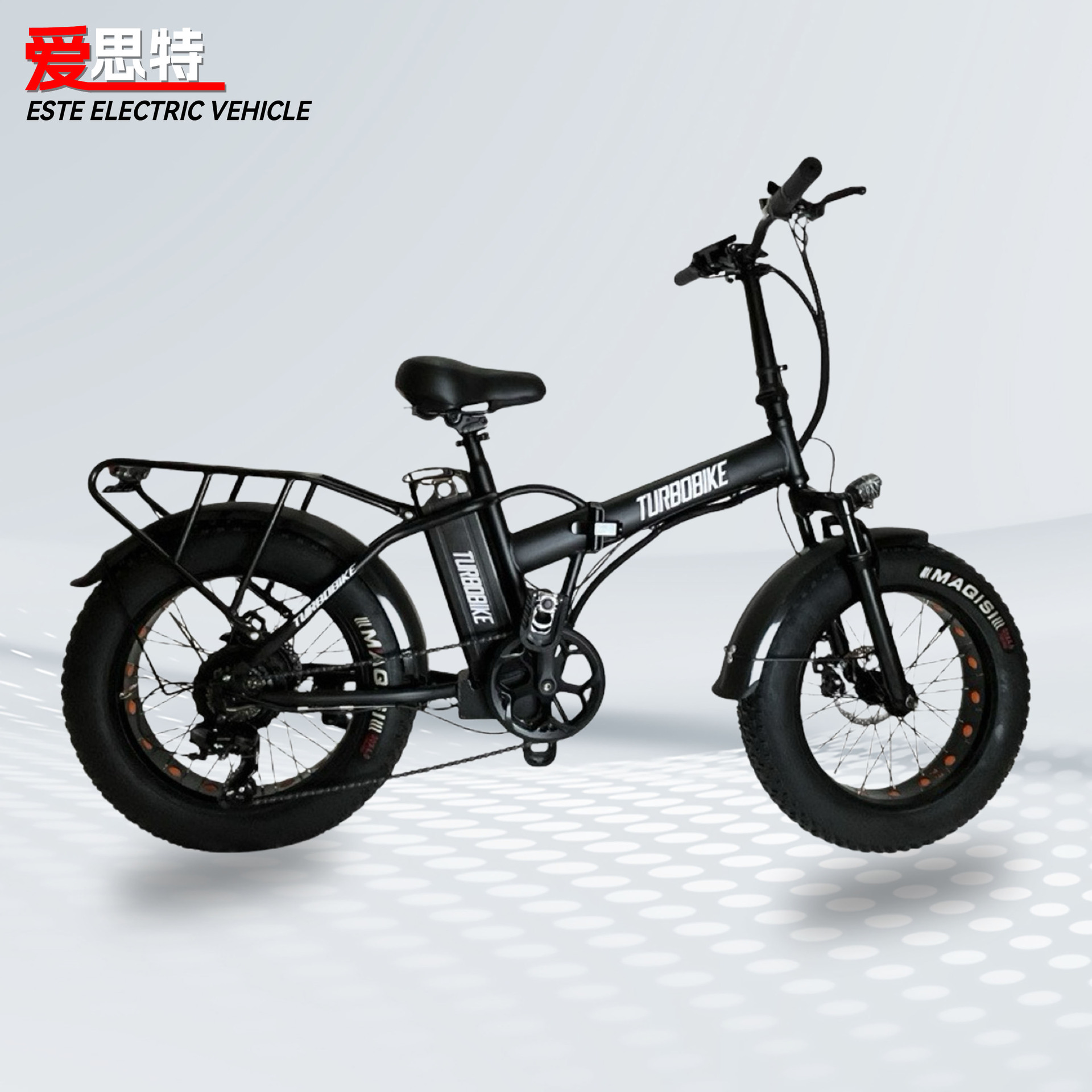 Comercio exterior transfronterizo de 20 pulgadas neumáticos de nieve bicicletas eléctricas plegables bicicletas eléctricas dobles fuente de fábrica de suministro directo