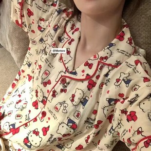 METWO HelloKittyϵ��˯��Ů�_���ɐۼҾӷ��⴩���I�����Lѝ�羳