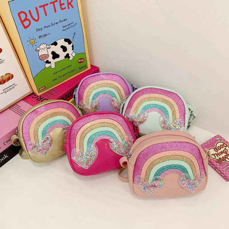 幸运小猪原创儿童包斜挎包女童可爱小挎包单肩包宝宝背包外出旅游