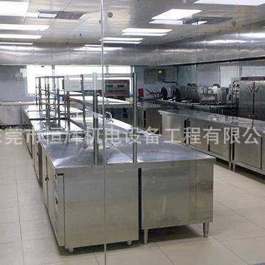 东莞深圳惠州不锈钢厨具制品 不锈钢厨房制品 不锈钢餐桌恒辉