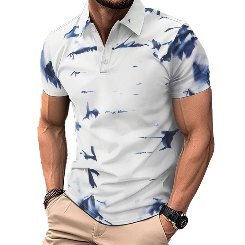 Ready-Made Fabric Quick-Dry Cotton-Polyester Blend Polo for Cross-Training Exercise Recovery Sweat Management