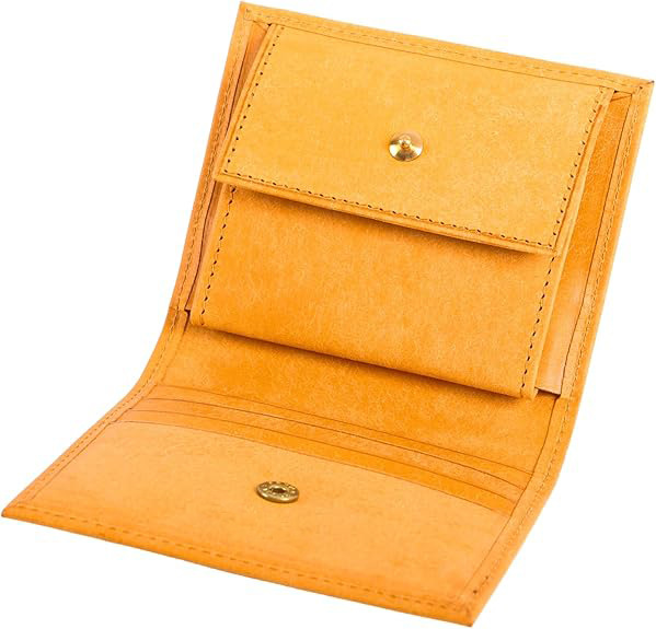 Amazon estilo japonés Lotte bolsa de dinero corta tarjeta de negocios retro portátil multifunción anti-robo billetera de cuero