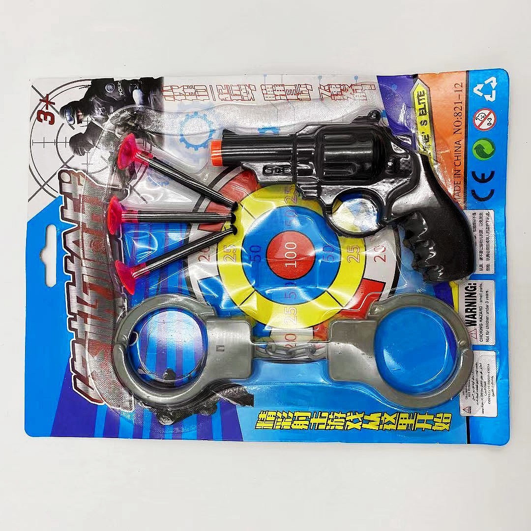 Juguetes para niños playa Tarjeta de succión juguete pistola juego casa juguete pintura juguetes 2 yuanes grandes almacenes al por mayor