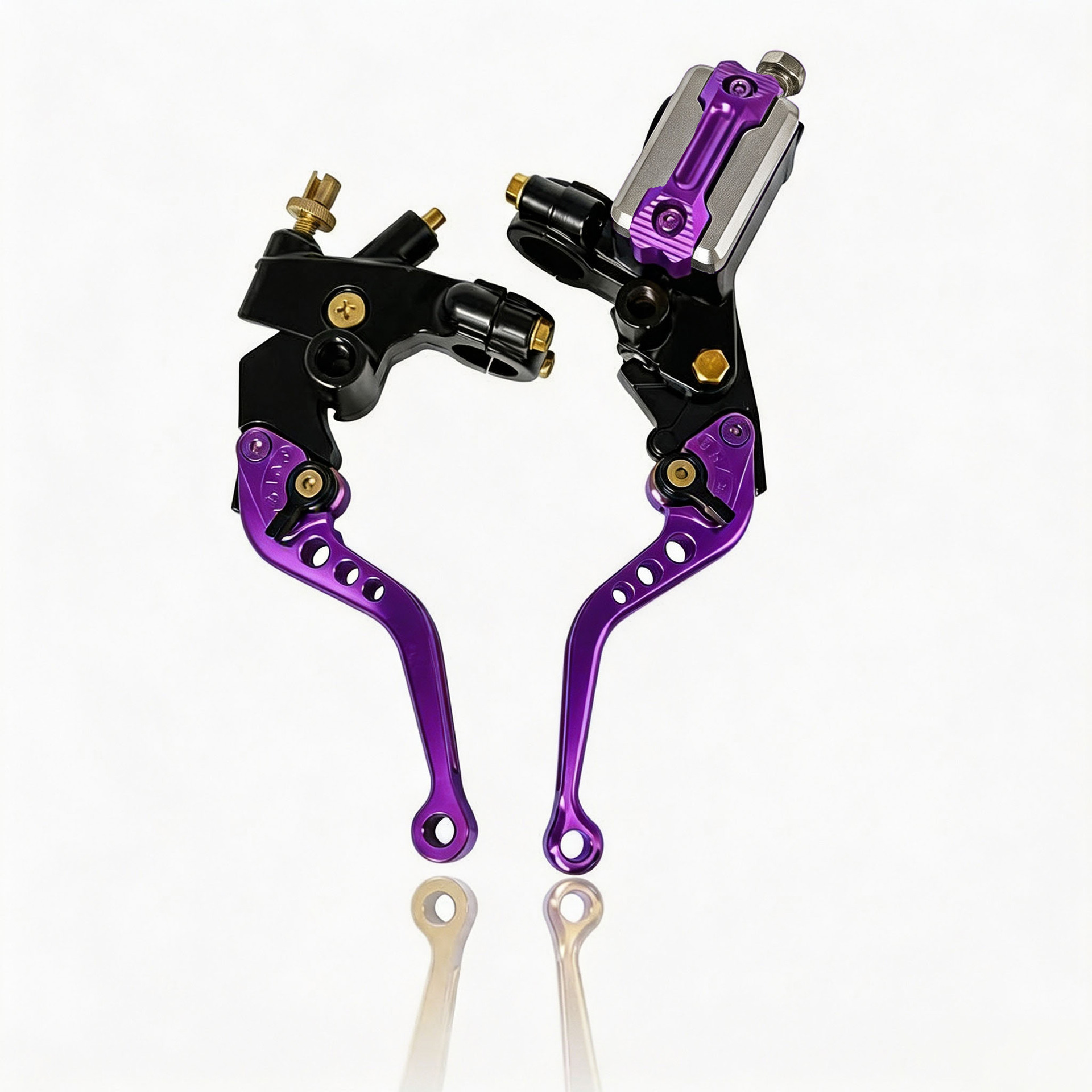 Motorcycle Direct Push Brake Master Cylinder Hj125T-6 Left Brake Assembly 22mm Hydraulic Disc Brake Universal Modification Parts